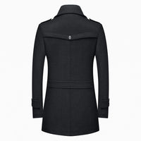 Classic Men's Winter Blazer - Luca-Black-S-State of Style