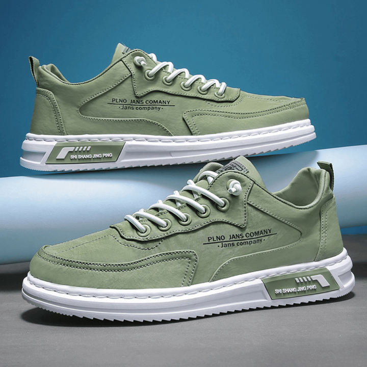 Classic Orthopaedic Men's Sneakers - Oscar-Green-6-State of Style