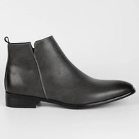 Classic Retro Leather Men's Boots - Lars-Black-7-State of Style