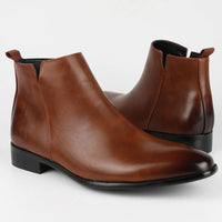 Classic Retro Leather Men's Boots - Lars-Brown-7-State of Style