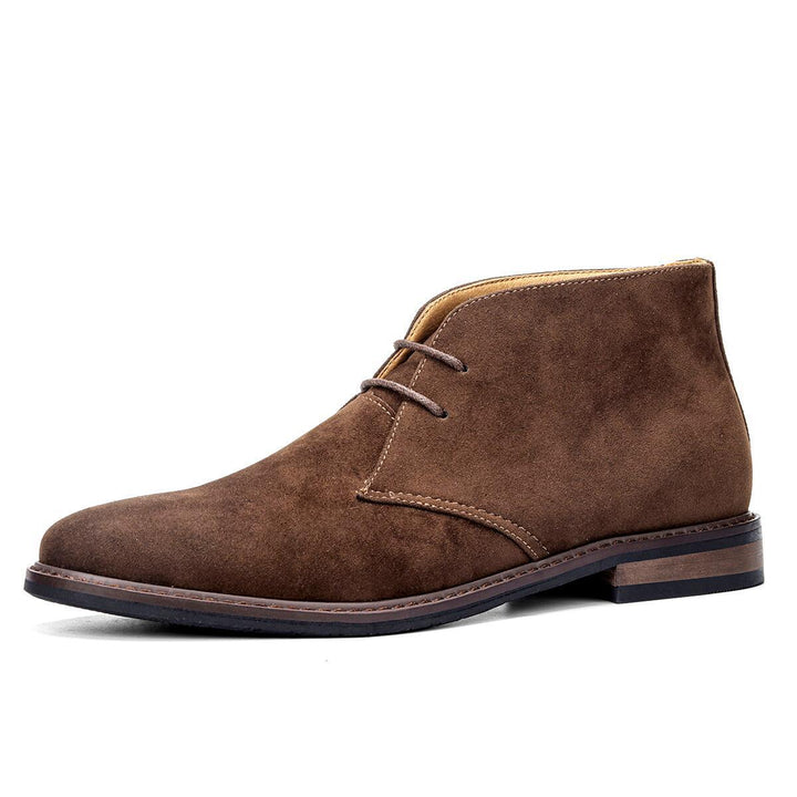 Classic Vintage Men's Shoes - Tobias-Dark Brown-5-State of Style