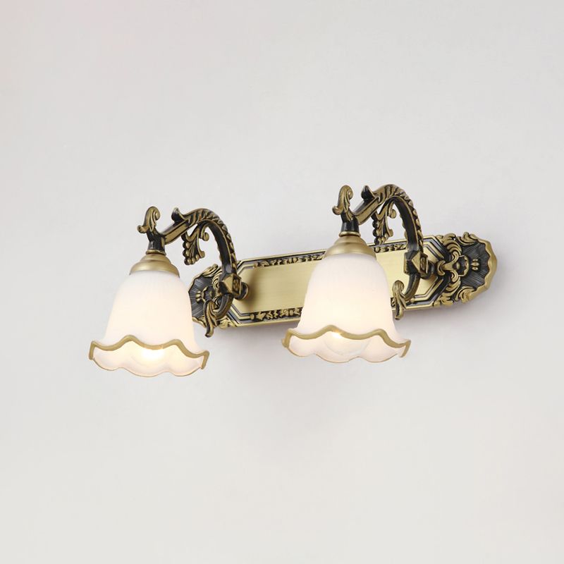 Classic Wall Lamp with Vintage Design – Aurora-Bronze-2 Flames-State of Style