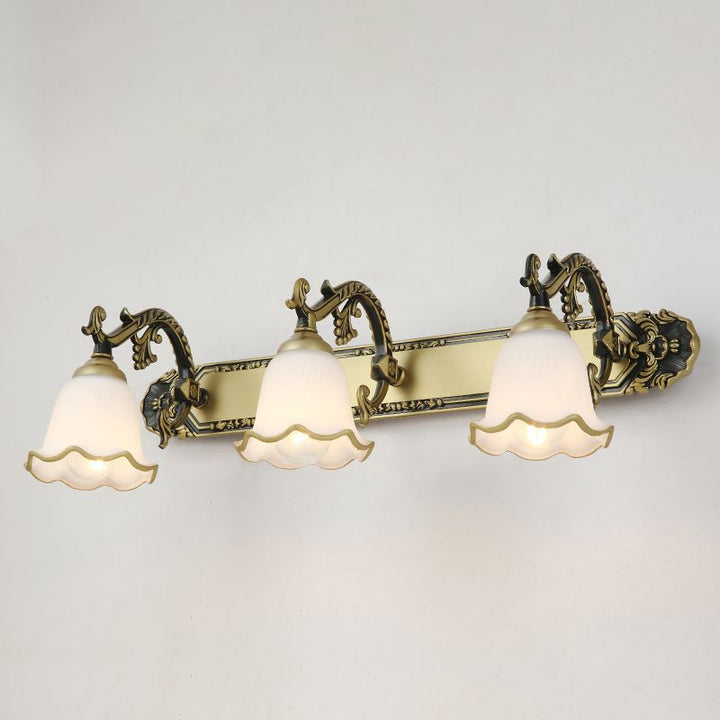 Classic Wall Lamp with Vintage Design – Aurora-Bronze-3 Flames-State of Style