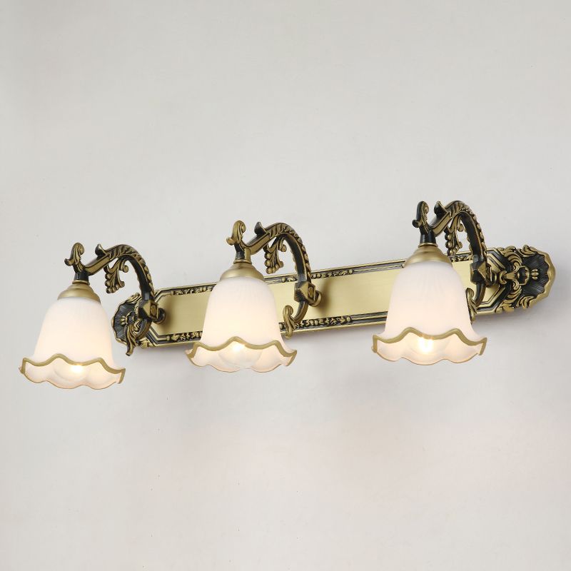 Classic Wall Lamp with Vintage Design – Aurora-Bronze-3 Flames-State of Style