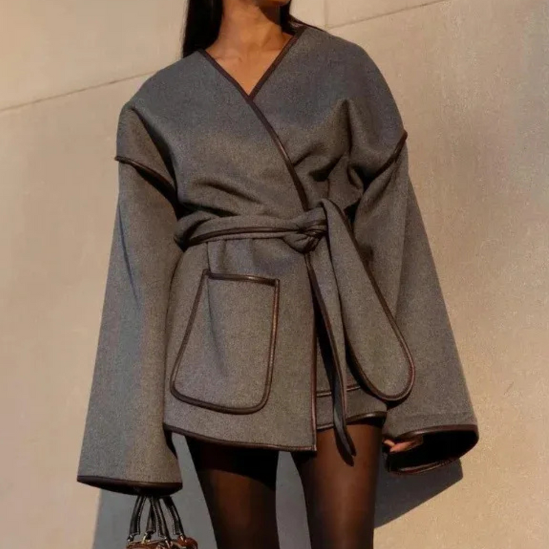 Classic Winter Coat for Women - Lucienne-XS-State of Style