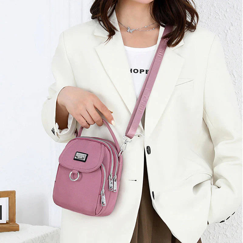 Classic Women's Bag with Ample Storage - Celeste-Yellow-State of Style
