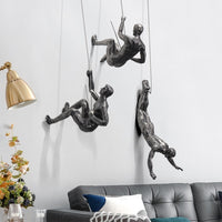Climber Wall Sculpture – PeakFigures-Falling climber-State of Style