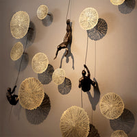 Climber Wall Sculpture – PeakFigures-Falling climber-State of Style