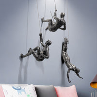 Climber Wall Sculpture – PeakFigures-Falling climber-State of Style