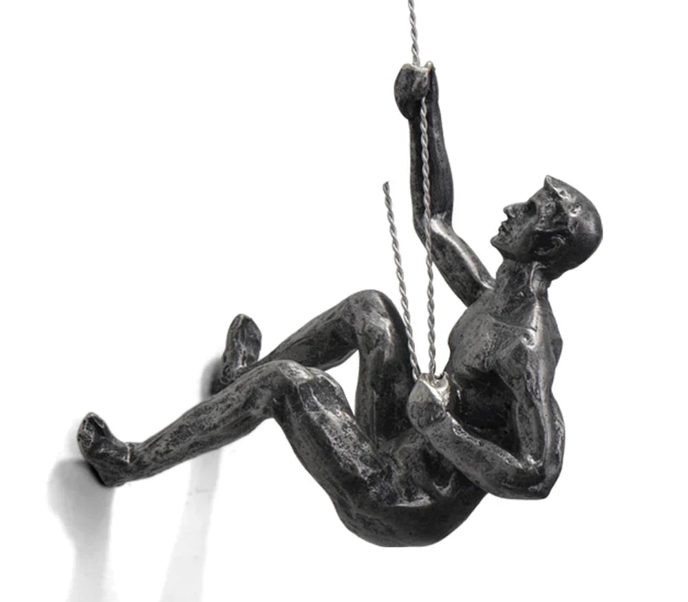 Climber Wall Sculpture – PeakFigures-Right climber-State of Style