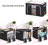 Clothes Storage Box | Space-Saving & Durable Organiser-Blue-State of Style