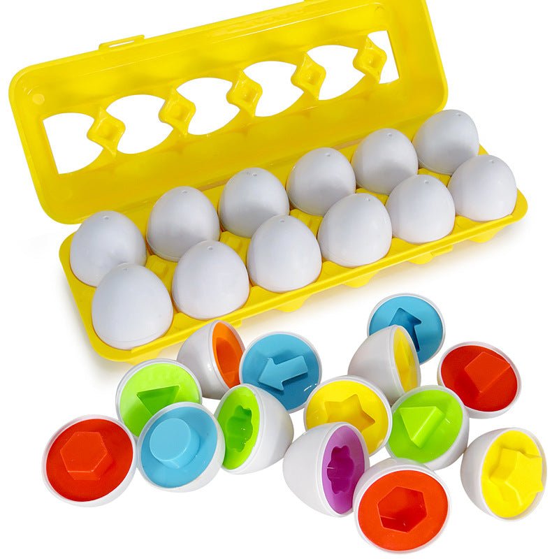 Colorful and Educational Egg Set - ColorMatch-State of Style