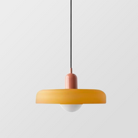 Coloured Glass Pendant Light – BauLume-25 x 18 cm-Green-Red-State of Style