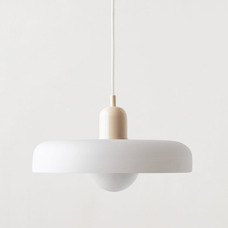 Coloured Glass Pendant Light – BauLume-25 x 18 cm-Green-Red-State of Style