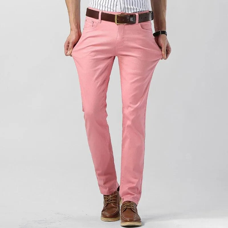 Coloured Trousers for Men – Milan-Pink-28-State of Style