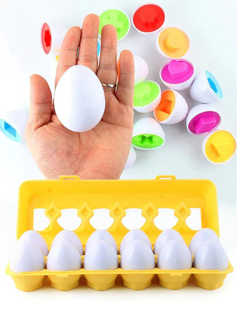 Colourful and Educational Egg Set - ColorMatch-State of Style
