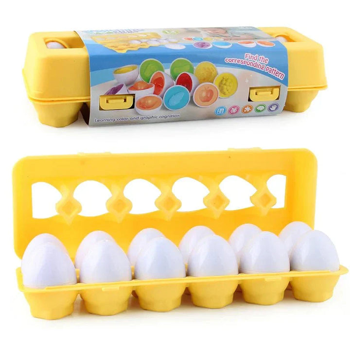 Colourful and Educational Egg Set - ColorMatch-State of Style