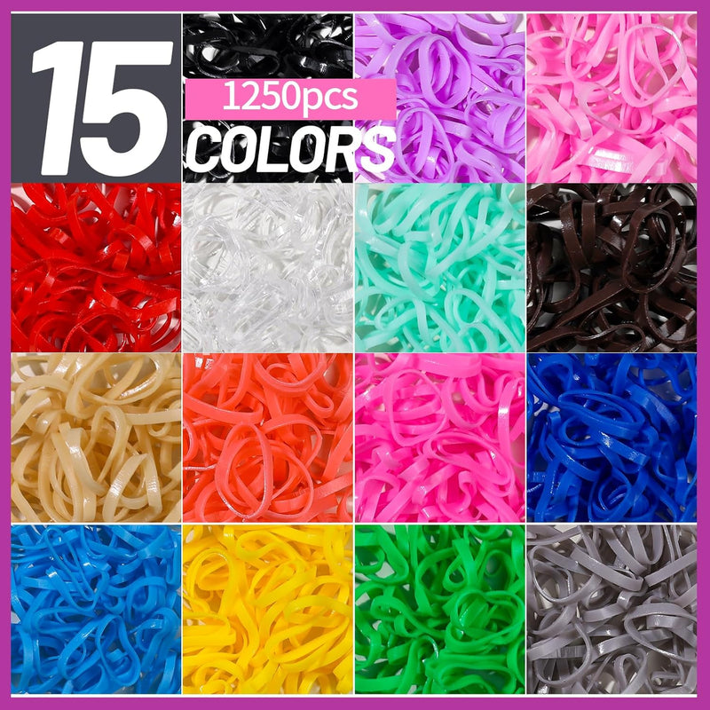 Colourful Elastic Hairbands and Accessories Set-State of Style