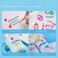 Colourful Gel Pen Set for Creative 3D Designs - 3D Art Pen Set-State of Style