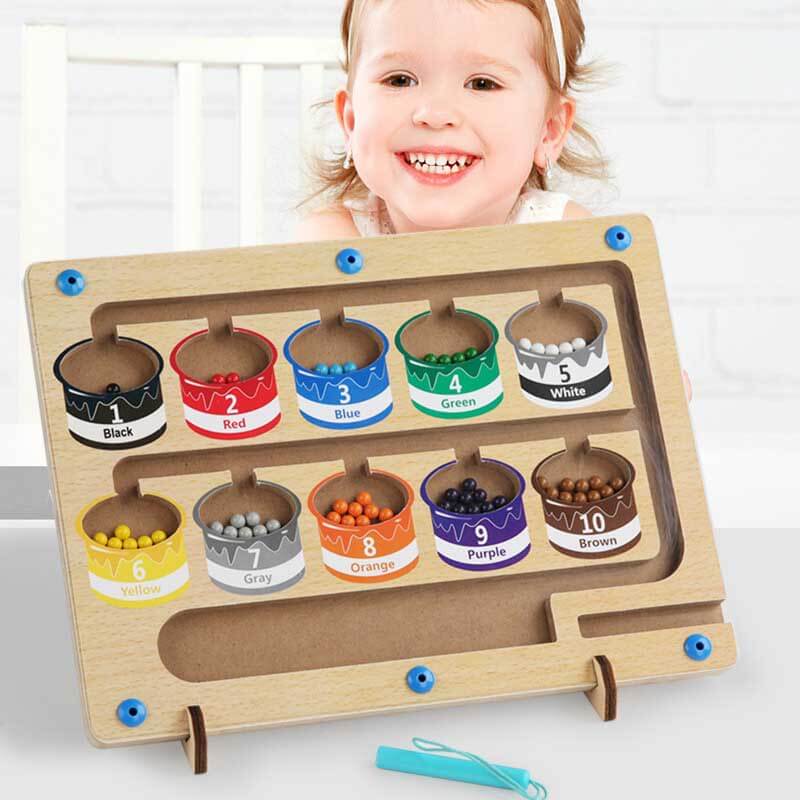 Colourful Magnetic Counting Puzzle - MagniTally-State of Style
