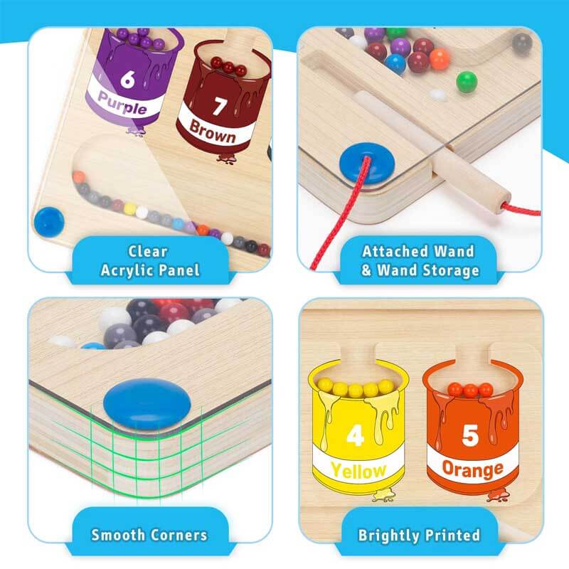 Colourful Magnetic Counting Puzzle - MagniTally-State of Style