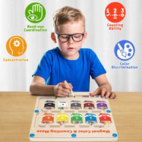 Colourful Magnetic Counting Puzzle - MagniTally-State of Style