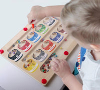 Colourful Magnetic Counting Puzzle - MagniTally-State of Style