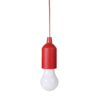 Colourful Portable Pendant Light - ChromaGlow-Red (White Light)-State of Style