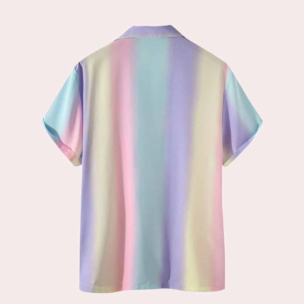 Colourful Striped Shirt for Men - Lorenzo-S-State of Style