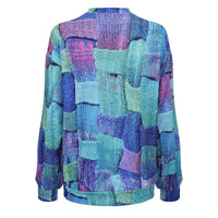 Colourful Sweatshirt with Unique Design - Vivelle-S-State of Style
