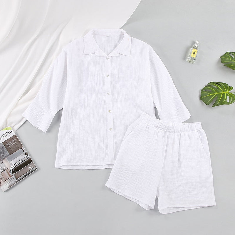 ComfiePyjamas | Pajamas for Women-White-S-State of Style