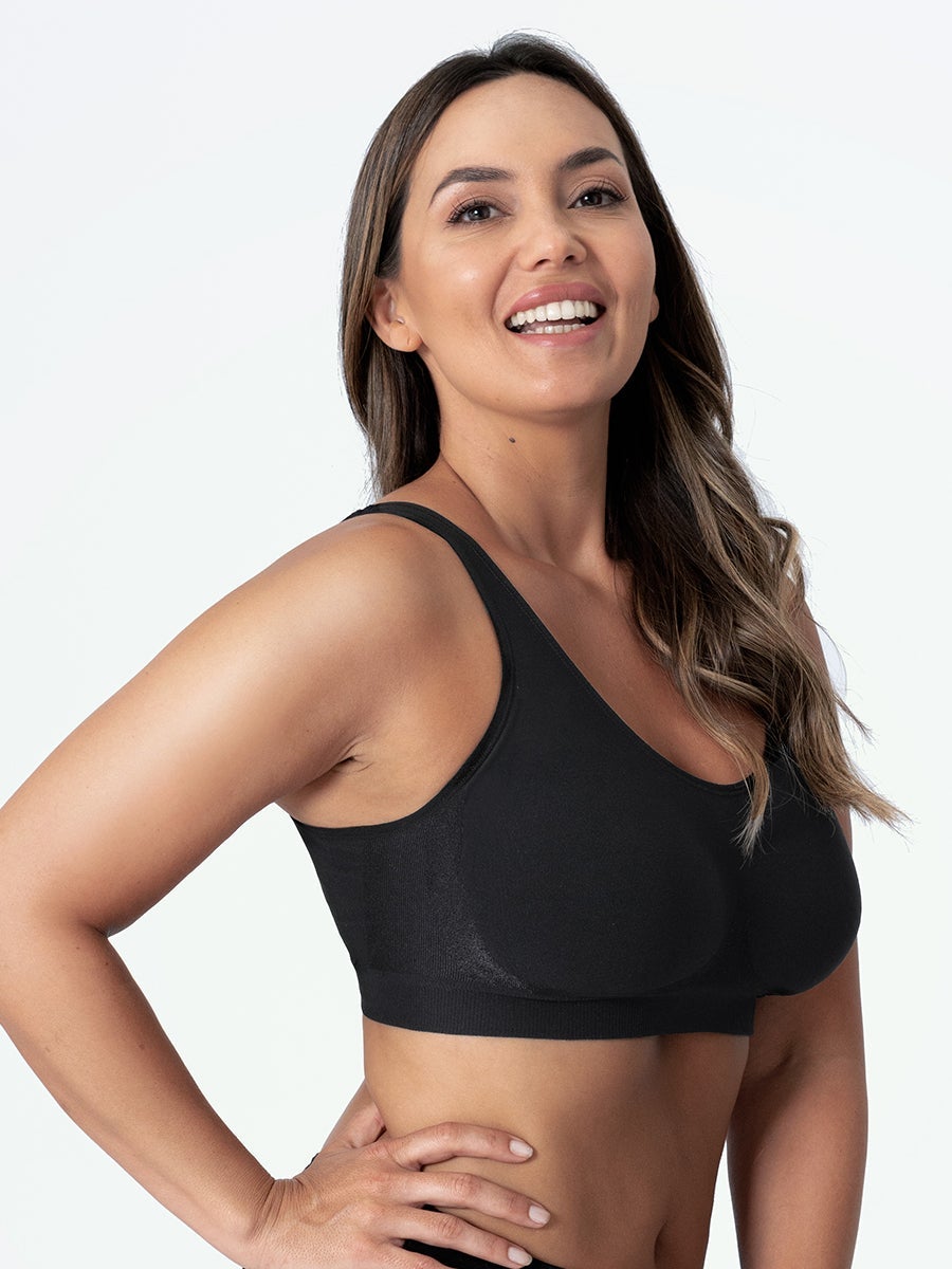 Comfort Bra | Seamless & Supportive Everyday Lingerie-Black-S-State of Style