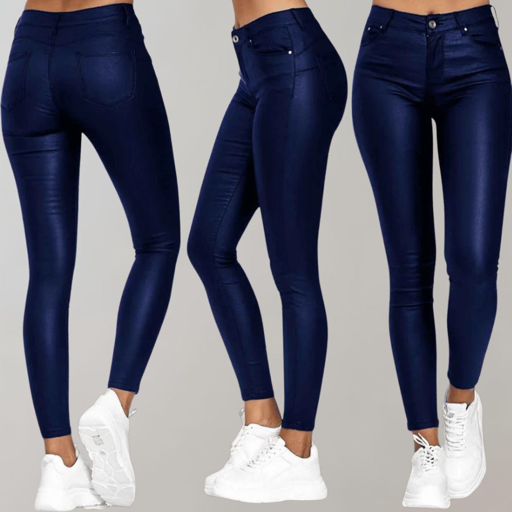 Comfort Fit Trousers - Luxura-Black-S-State of Style