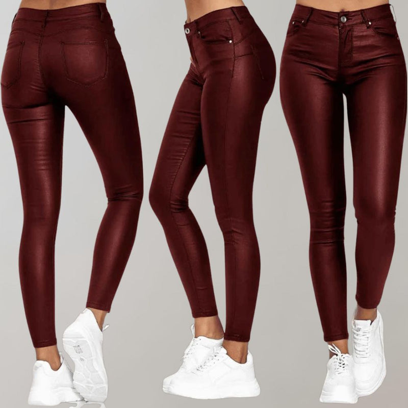 Comfort Fit Trousers - Luxura-Black-S-State of Style