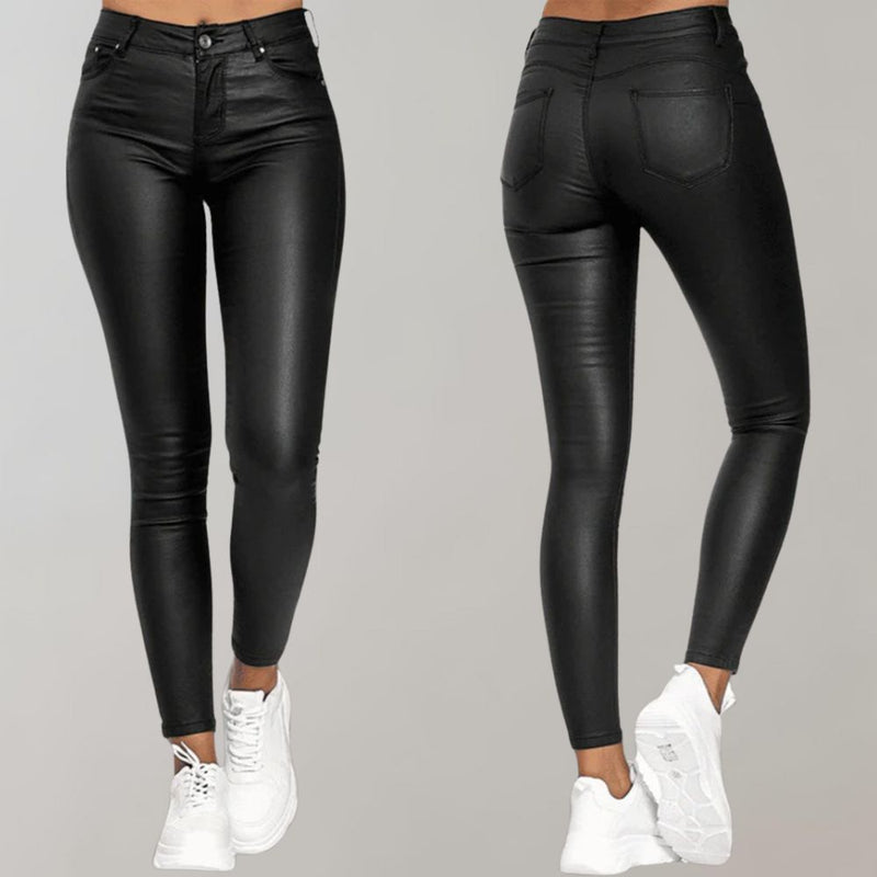 Comfort Fit Trousers - Luxura-Black-S-State of Style