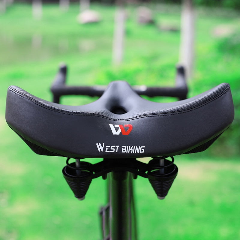 Comfort Gel Bicycle Saddle - BigRide-Black-State of Style