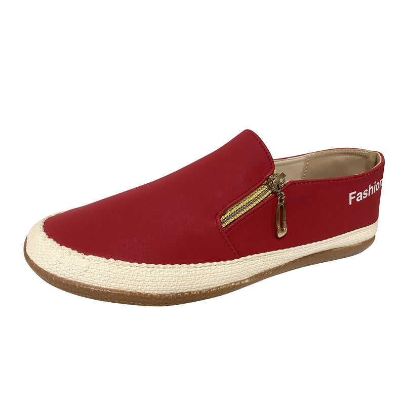 Comfort Slip-On Sneakers for Women – Lina-Black-3-State of Style