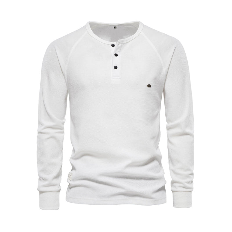 Comfortabele Heren Sweater - Arvid-White-S-State of Style