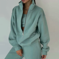 Comfortable 2-Piece Training Set | Elsie Activewear-Green-S-State of Style