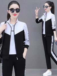 Comfortable and Stylish Women's Tracksuit - Sabine-Black - Black-M-State of Style