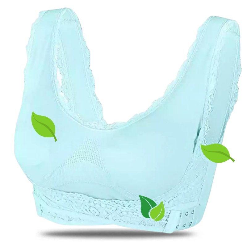 Comfortable and Supportive Bra - Grace-Blue-S-State of Style