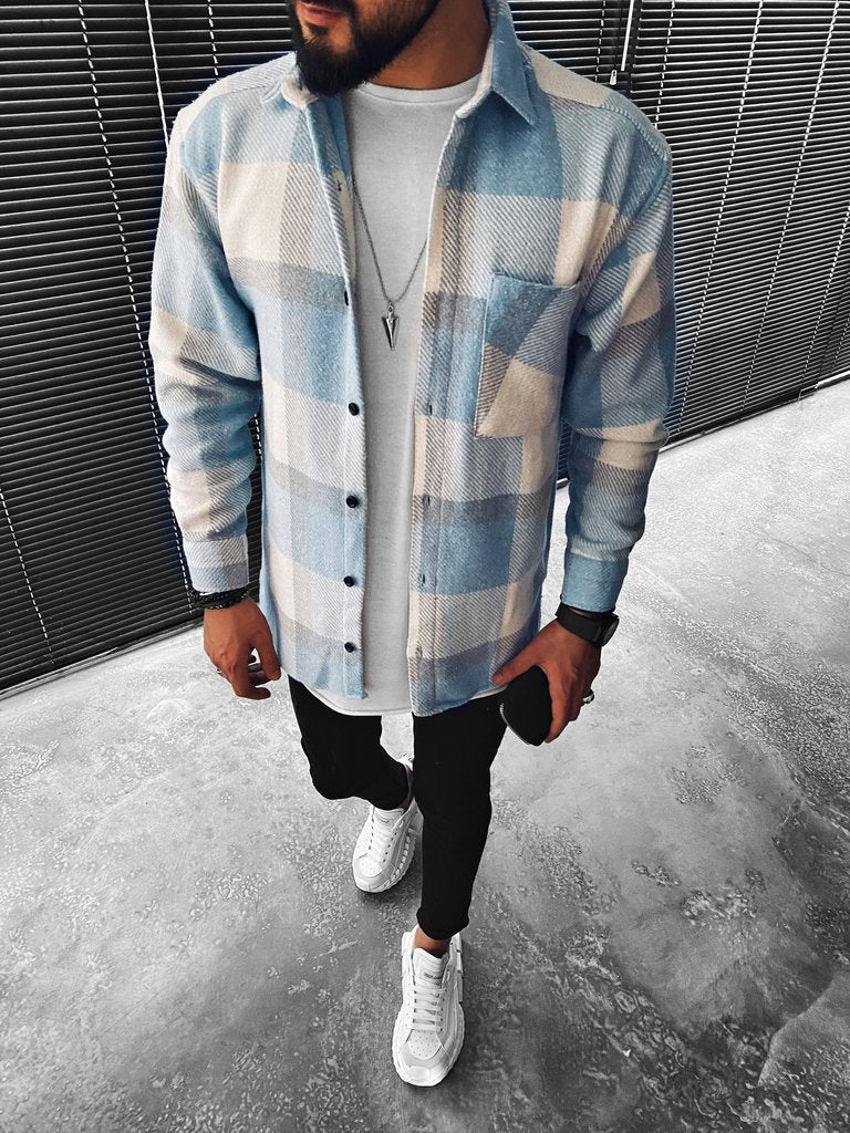 Comfortable and Warm Men's Shirt - Lars-XS-State of Style