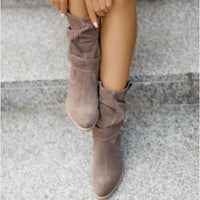 Comfortable Ankle Boots for Women - BellaStep-Beige-2.5-State of Style