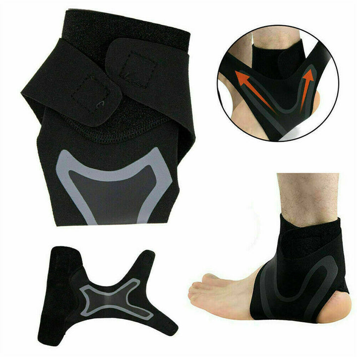 Comfortable Ankle Brace - FlexiGuard-Blue-Links-M-State of Style