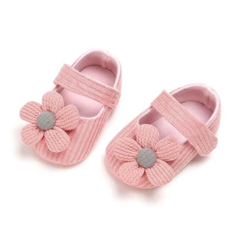 Comfortable Baby Shoes for Little Explorers - MiniStappers-0-6 Months-Pink Flower-State of Style