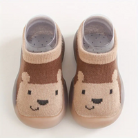 Comfortable Barefoot Toddler Sneakers - BearCubs-Brown-2.5-3-State of Style