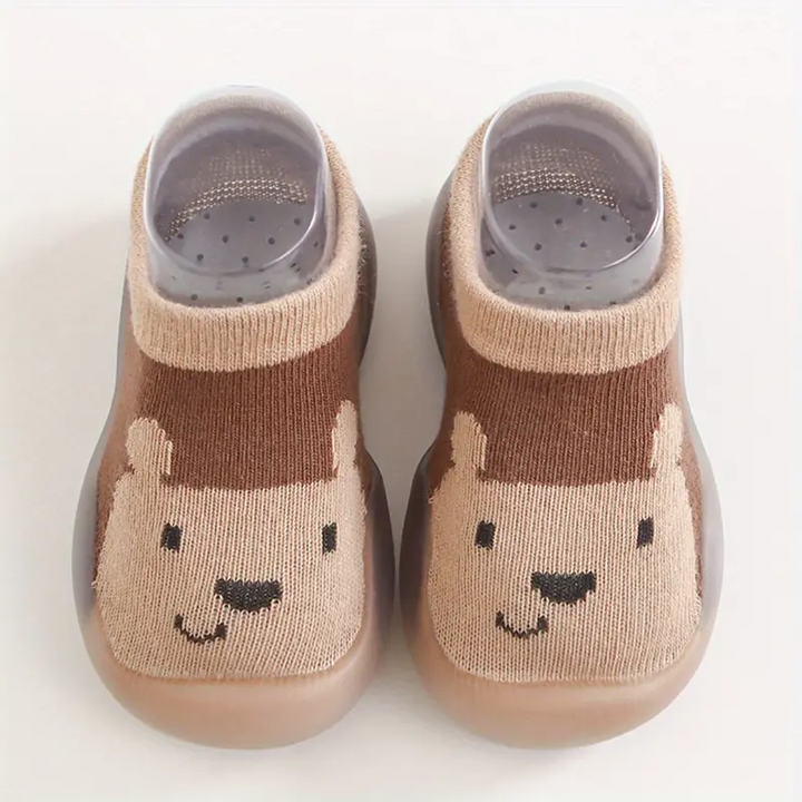 Comfortable Barefoot Toddler Sneakers - BearCubs-Brown-2.5-3-State of Style