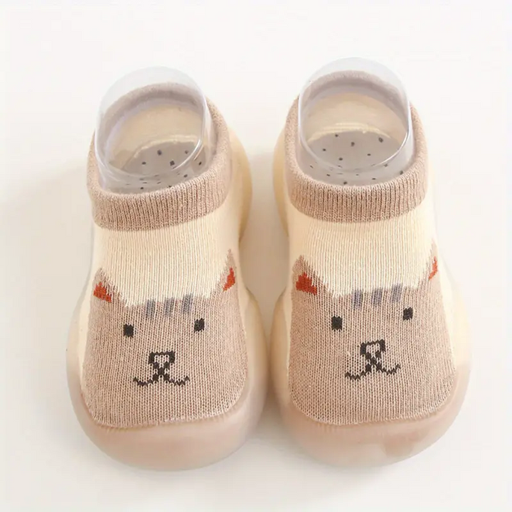 Comfortable Barefoot Toddler Sneakers - BearCubs-Khaki-2.5-3-State of Style