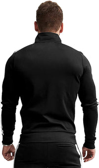 Comfortable Casual Men's Tracksuit - Logan-Green/White-S-State of Style