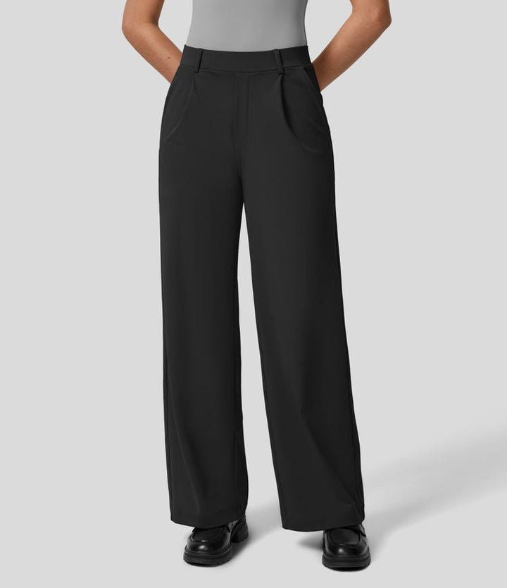 Comfortable Casual Trousers - Ace-Black-S-36-State of Style